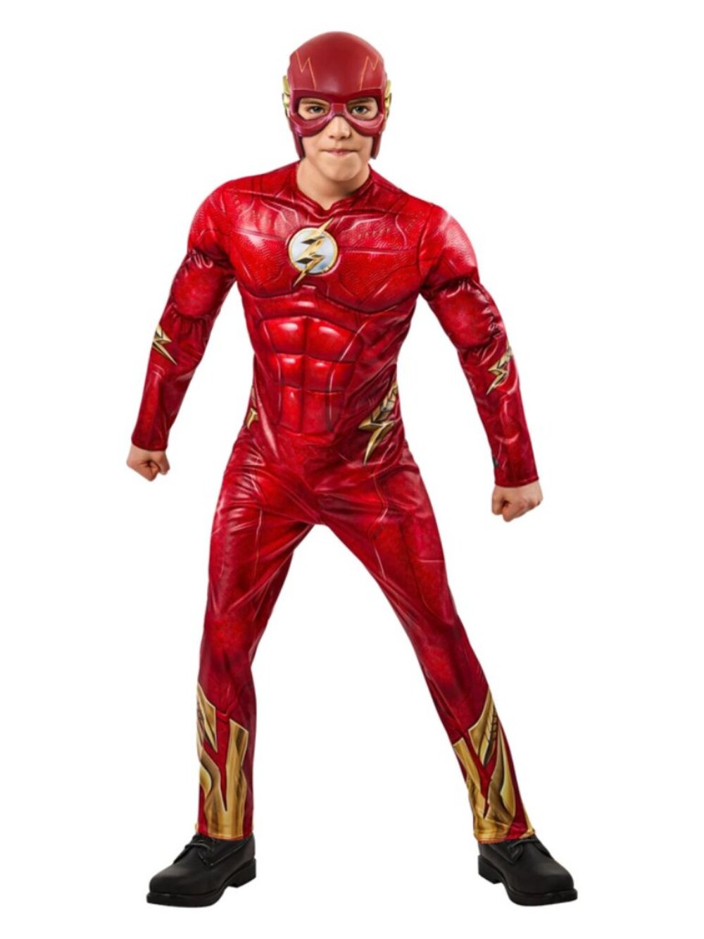 Rubies DC Boy's The Flash Padded Costume Medium (8-10)